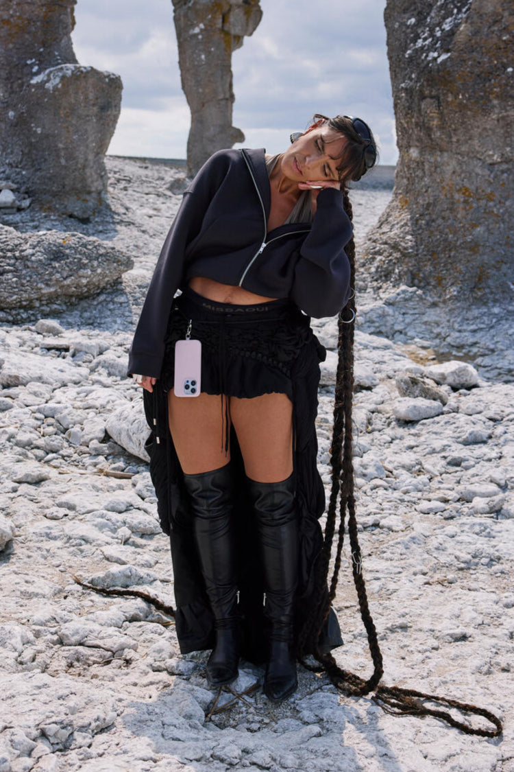 Silicone iPhone cover - Pale Pink